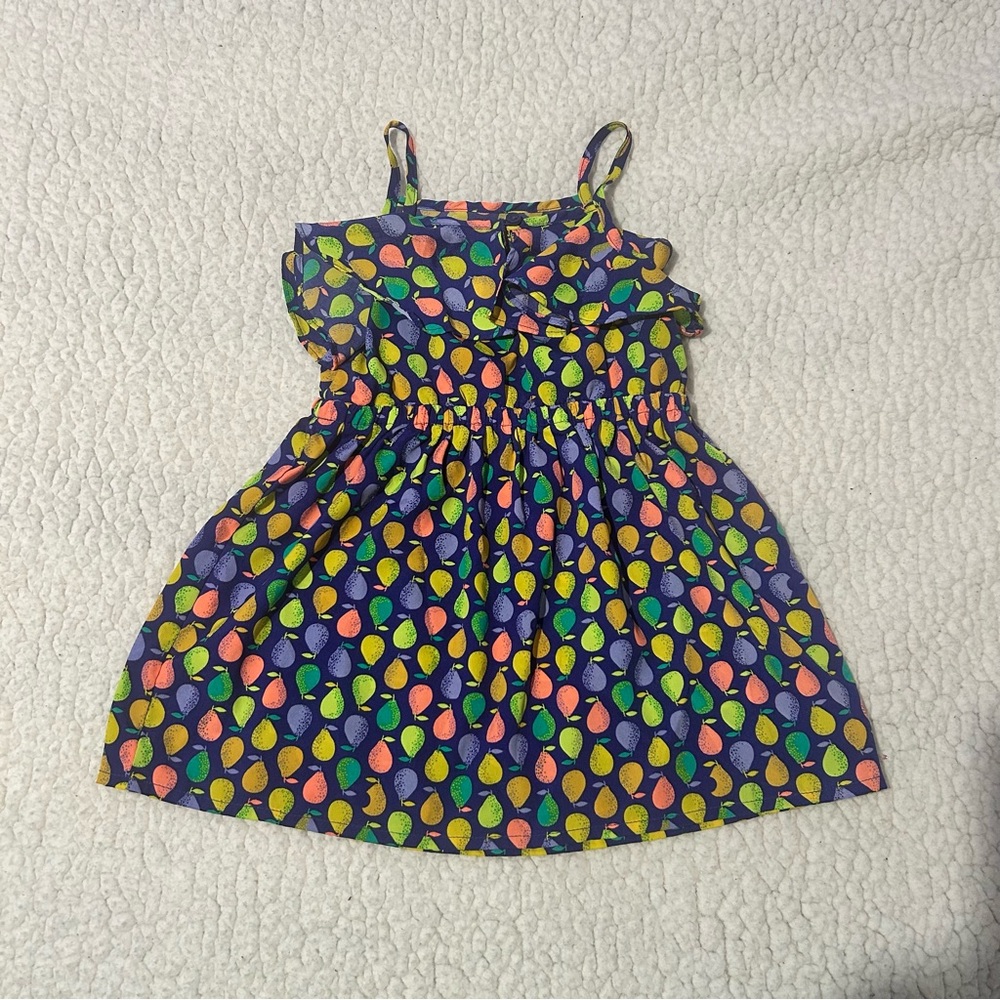 Colorful Pear Print Dress - Picture 3 of 10